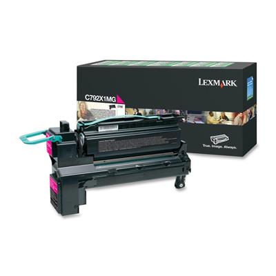 Lexmark C792X1MG - Ekstra Yüksek Kapasiteli Kırmızı Toner