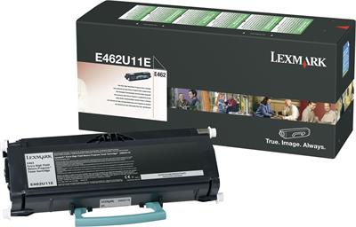 Lexmark E462U11E - Ekstra Yüksek Kapasiteli Siyah Toner