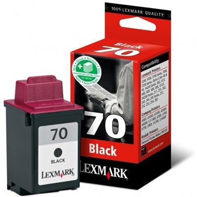 Lexmark 12AX970E - 70 Numaralı Yüksek Kapasiteli Siyah Kartuş