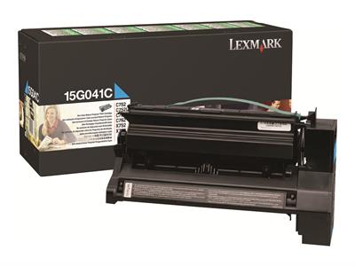 Lexmark 15G041C - Mavi Toner