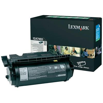Lexmark 12A7465 - Siyah Toner