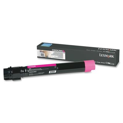 Lexmark C950X2MG - Ekstra Yüksek Kapasiteli Kırmızı Toner
