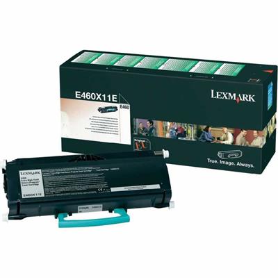 Lexmark E460X11E - Ekstra Yüksek Kapasiteli Siyah Toner