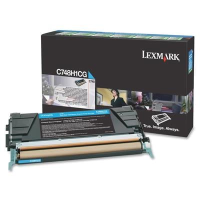Lexmark C748H1CG - Yüksek Kapasiteli Mavi Toner