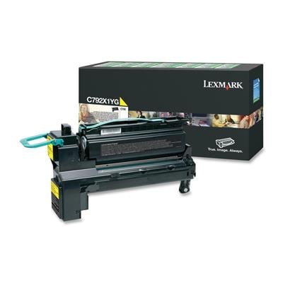 Lexmark C792X1YG - Ekstra Yüksek Kapasiteli Sarı Toner