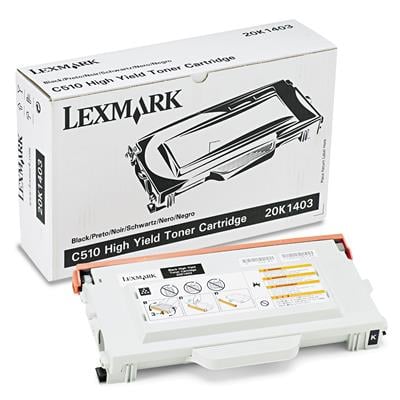 Lexmark 20K1403 - Yüksek Kapasiteli Siyah Toner