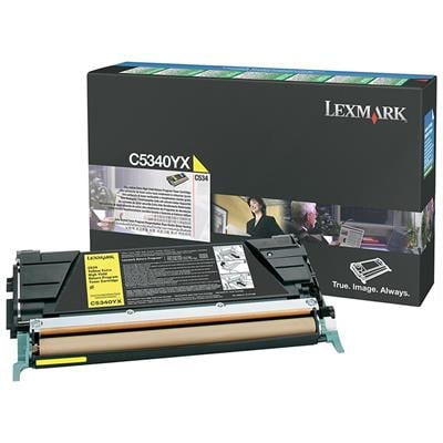 Lexmark C5340YX - Ekstra Yüksek Kapasiteli Sarı Toner