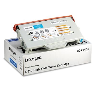Lexmark 20K1400 - Yüksek Kapasiteli Mavi Toner
