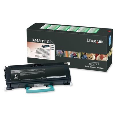 Lexmark X463H11G - Yüksek Kapasiteli Siyah Toner