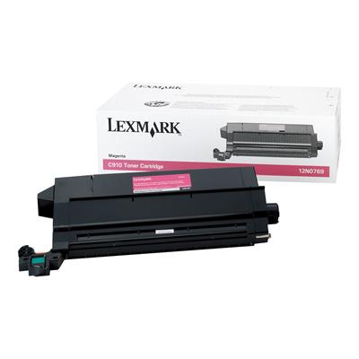 Lexmark 12N0769 - Kırmızı Toner