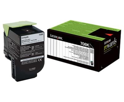 Lexmark 70C80K0 - Siyah Toner