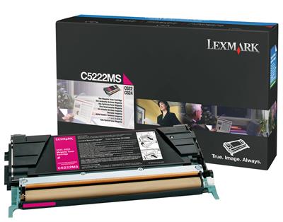 Lexmark C5220MS - Kırmızı Toner