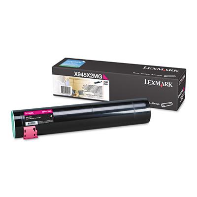 Lexmark X945X2MG - Yüksek Kapasiteli Kırmızı Toner