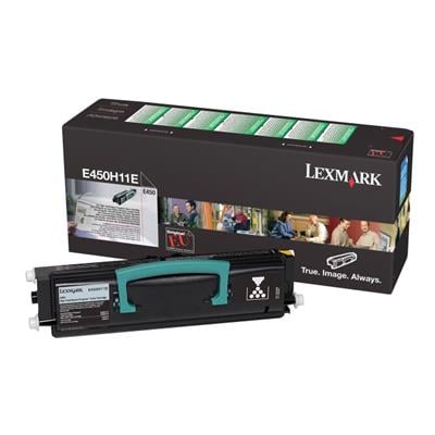 Lexmark E450H11E - Yüksek Kapasiteli Siyah Toner