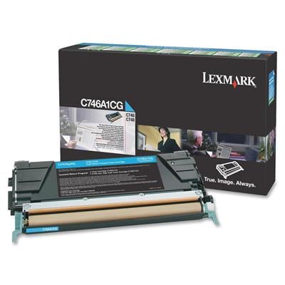 Lexmark C746A1CG - Mavi Toner