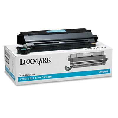 Lexmark 12N0768 - Mavi Toner