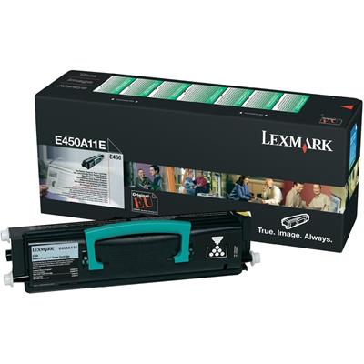 Lexmark E450A11E - Siyah Toner