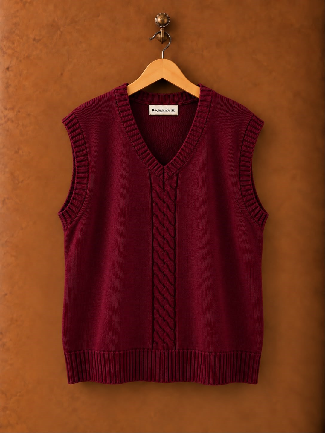 Bordo Süveter