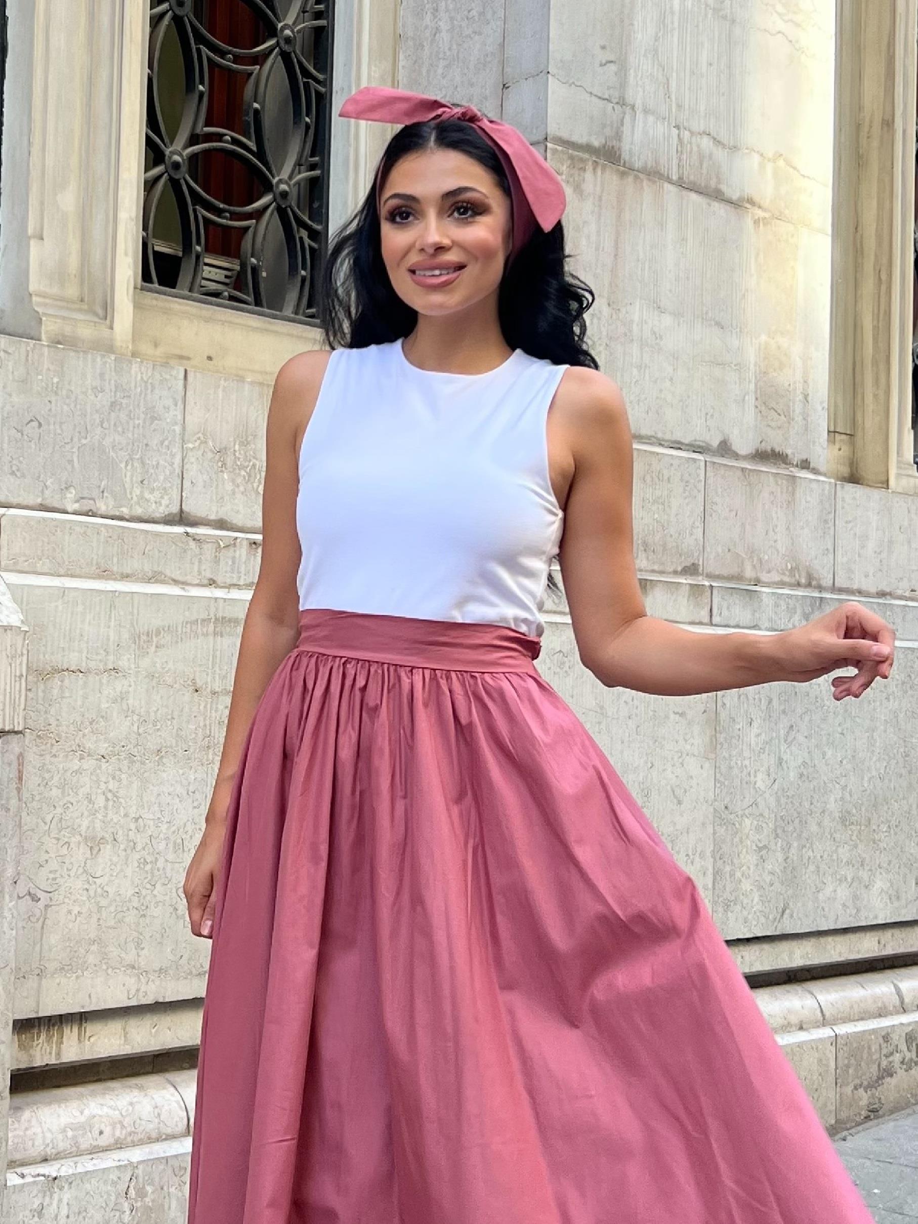 Gül Kurusu Detaylı Bandana
