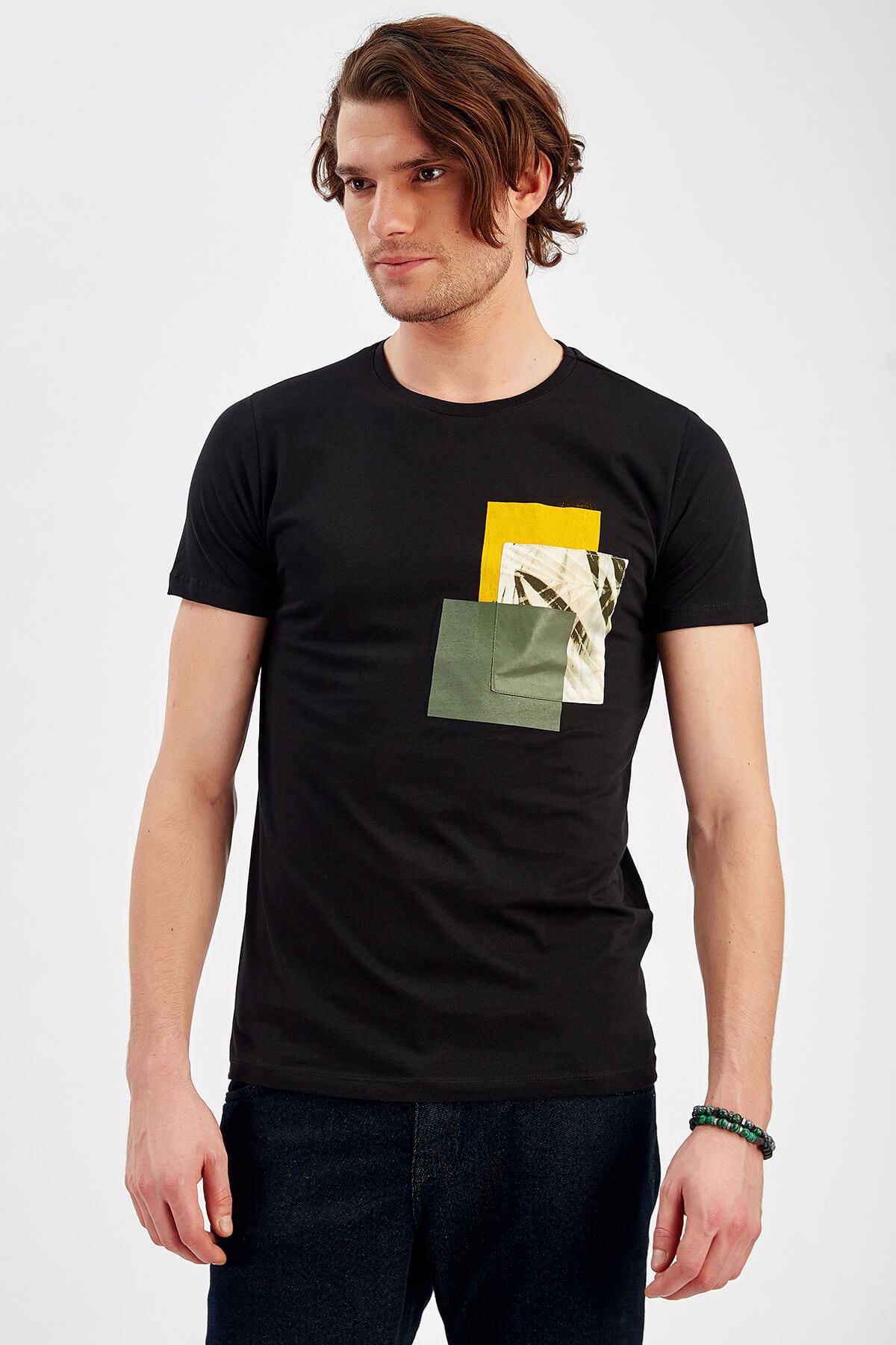 Erkek Siyah T-Shirt