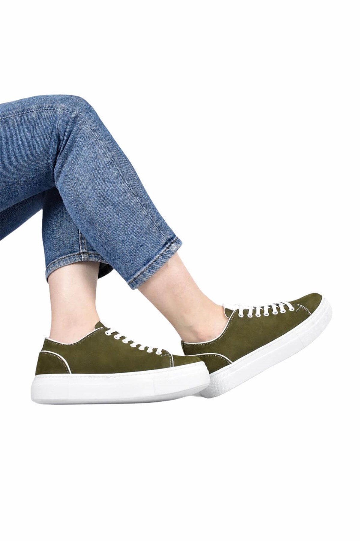 Hakiki Deri Haki Kadın Sneaker ITW465GW