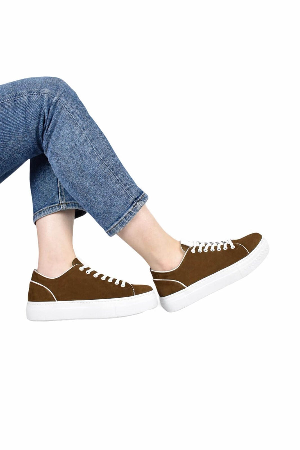 Hakiki Deri Taba Kadın Sneaker ITW465CW
