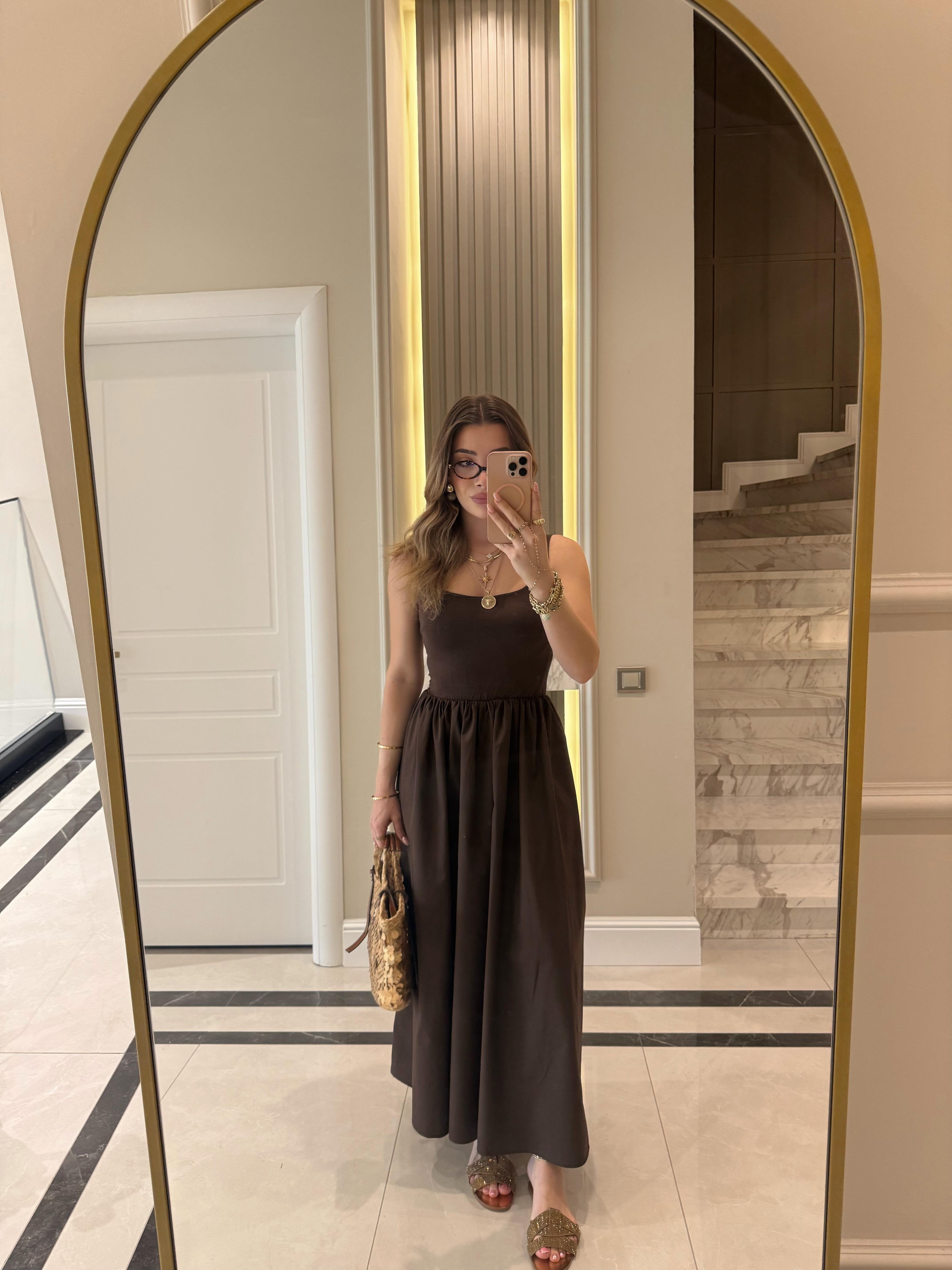 Acı Kahve Baden Elbise