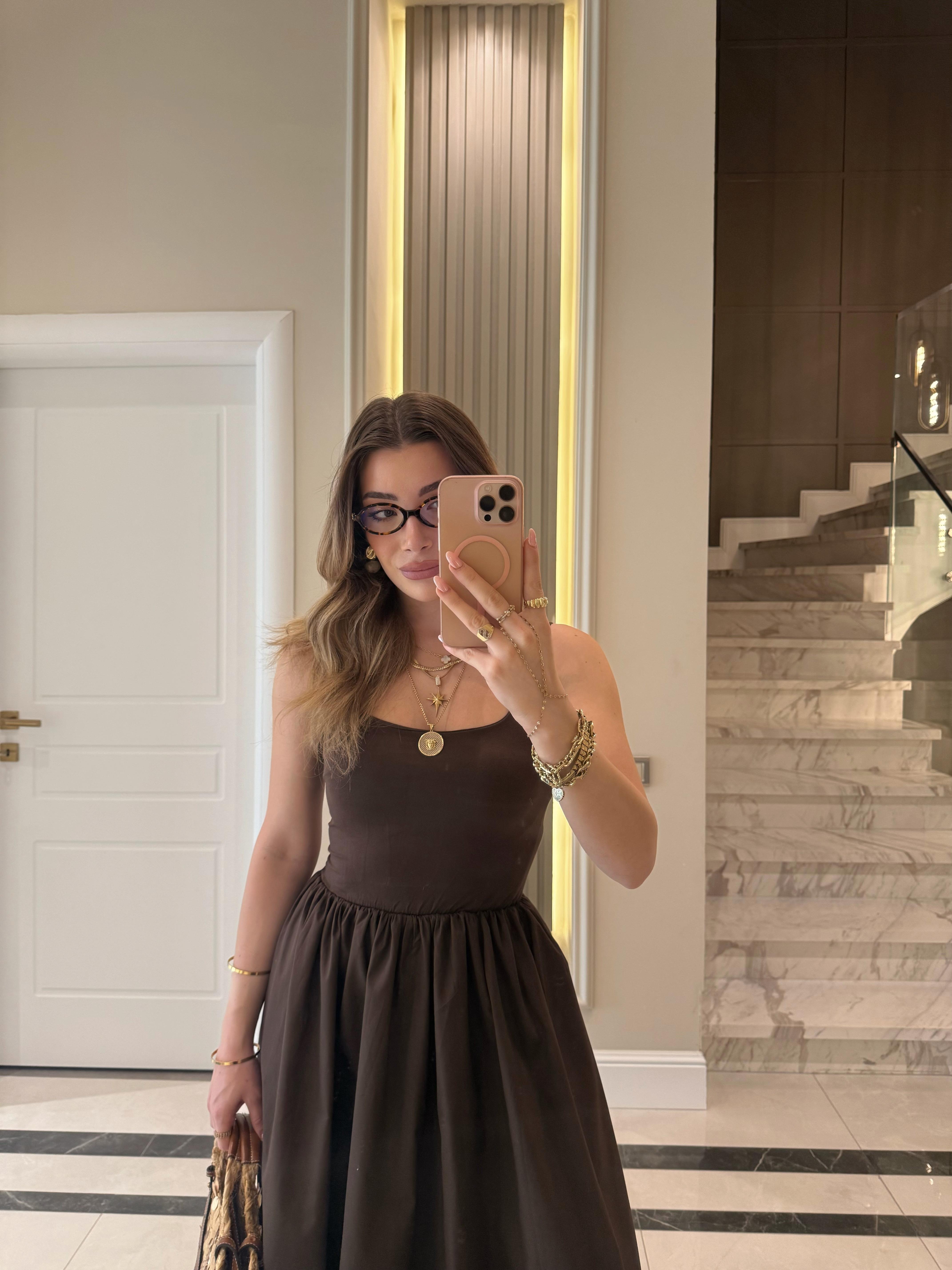 Acı Kahve Baden Elbise