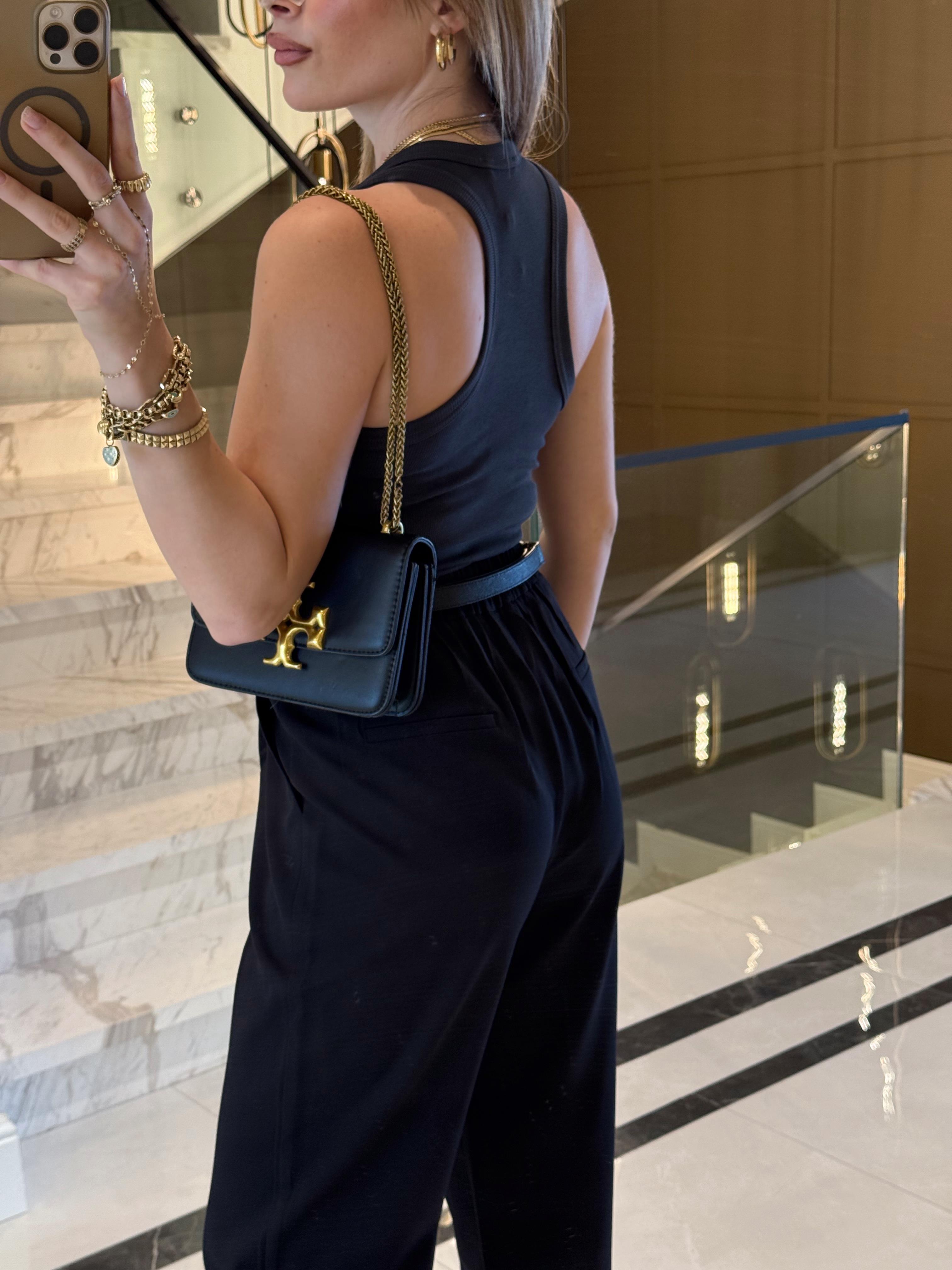 Antrasit Halter Yaka Fitilli Atlet- 20842