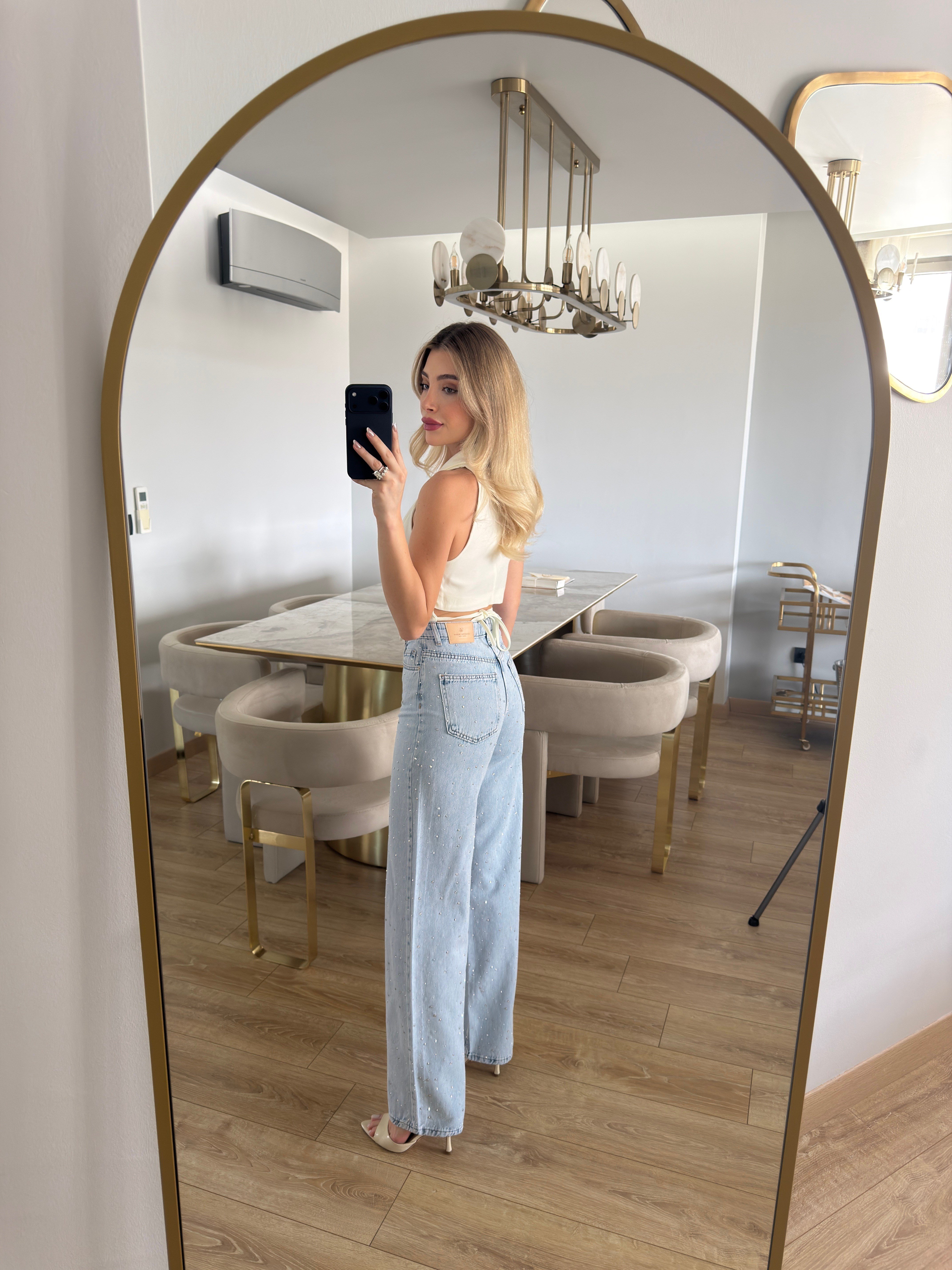 Ekru Marka Model Arkası Bağlamalı Yelek 1006