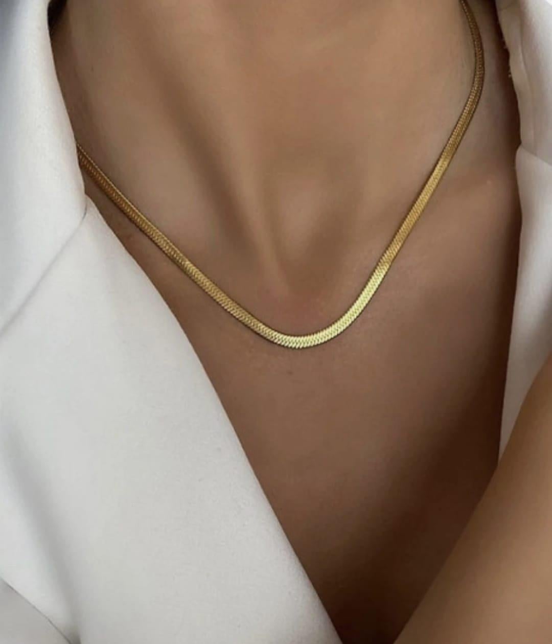 Gold İtalyan Zincir Kolye