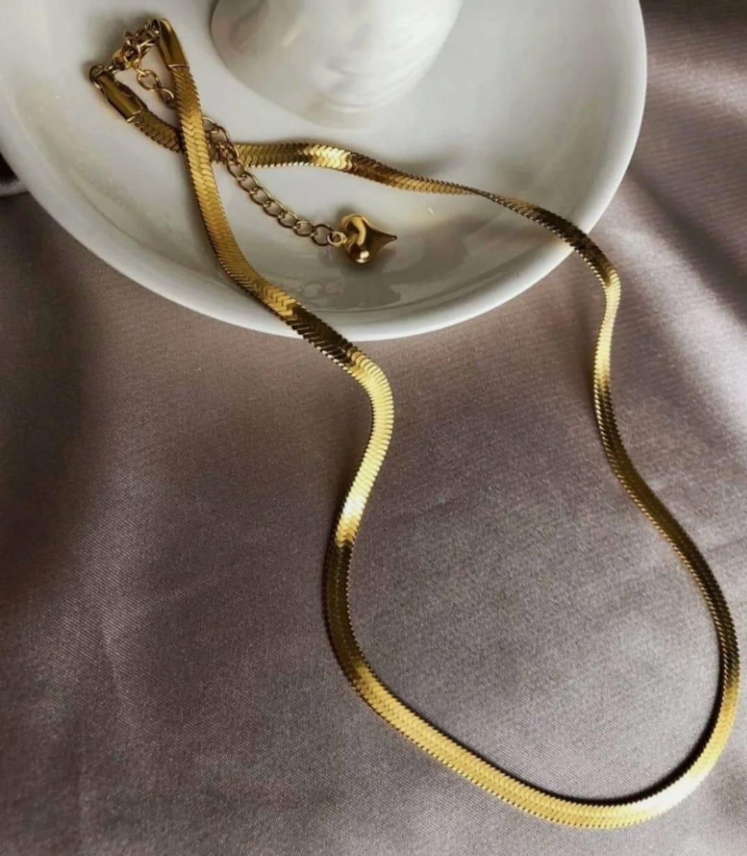 Gold İtalyan Zincir Kolye