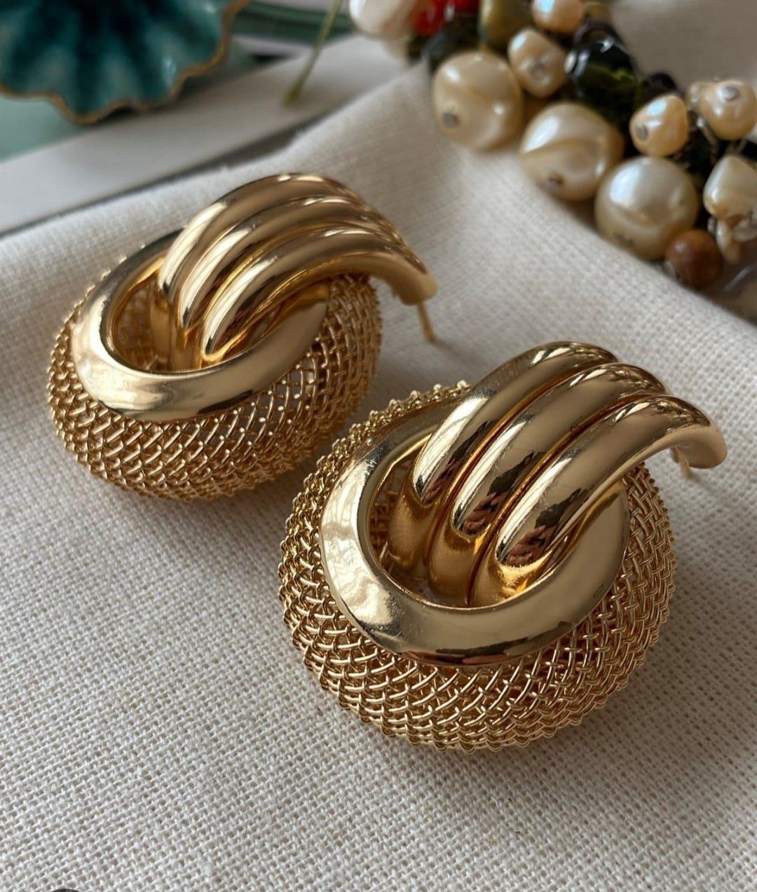 Gold Mirage Geçişli Küpe 