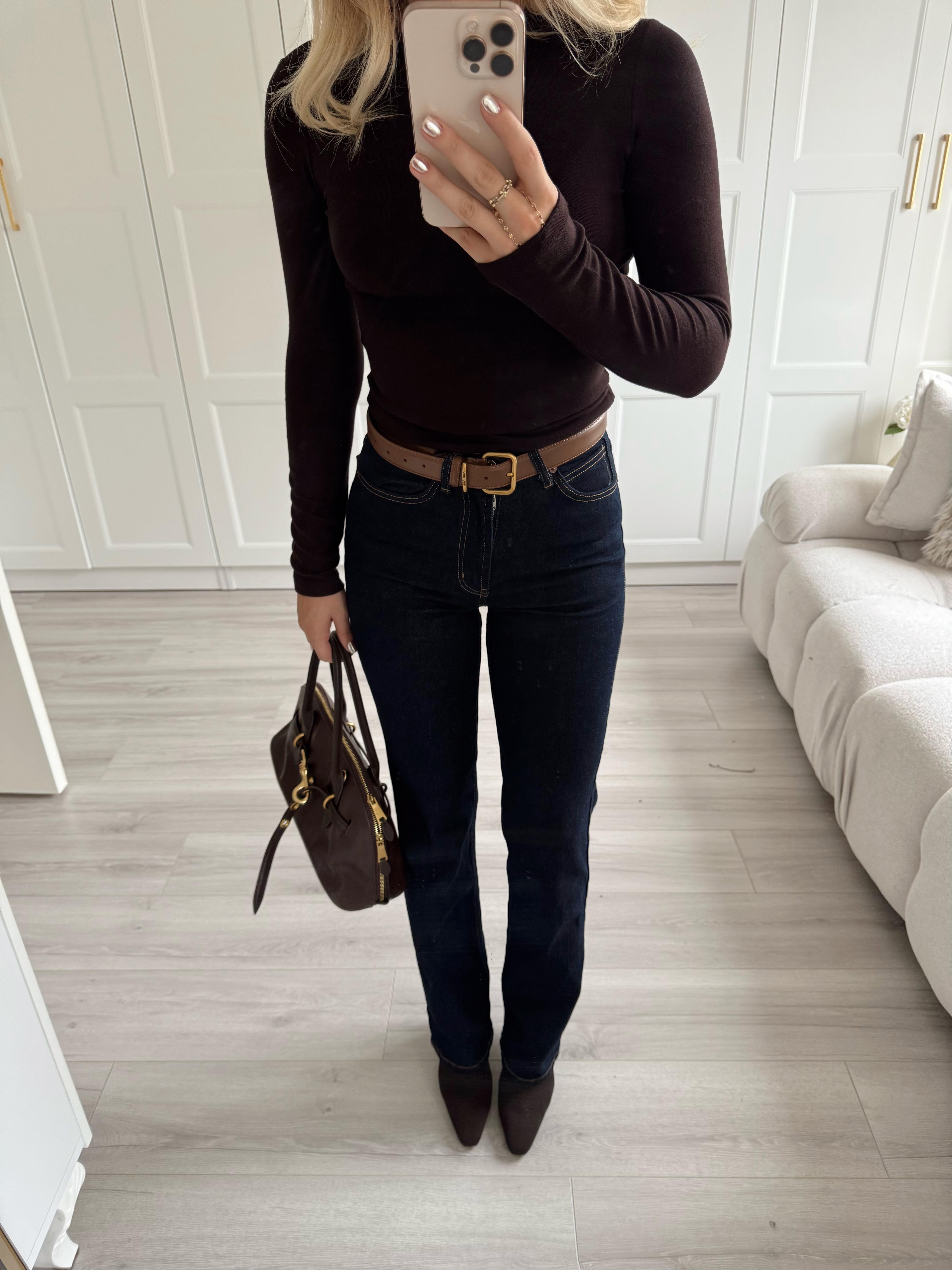 Koyu Lacivert Düz Paça Jean -2502
