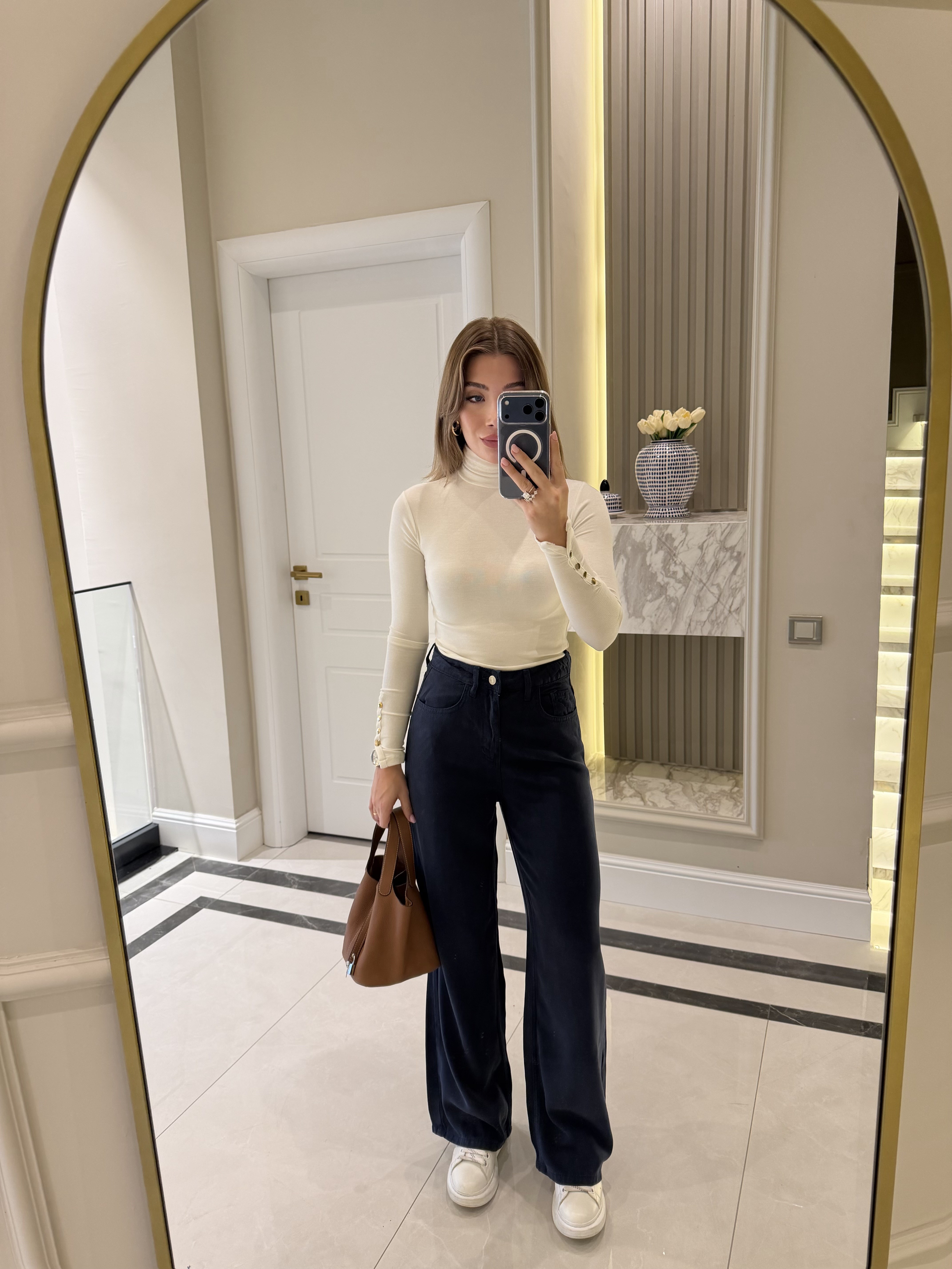 Lacivert Tensel Jean