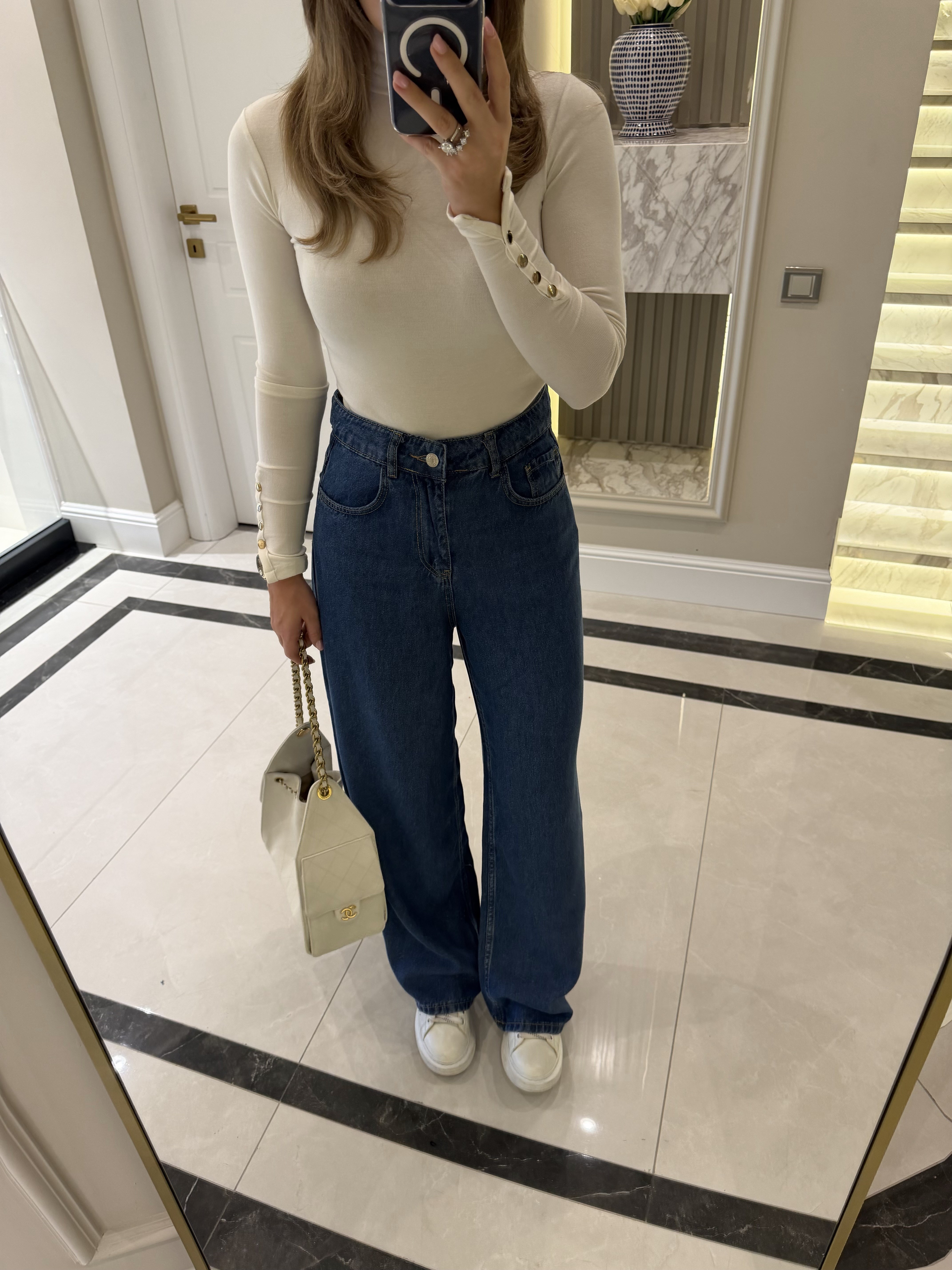 Mavi Tensel Jean