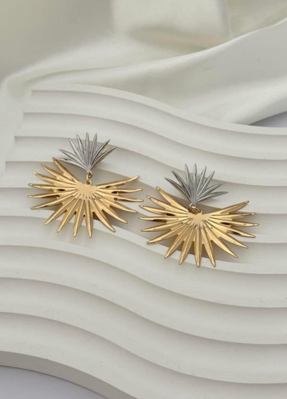 Sunshine Gold-Gümüş Küpe