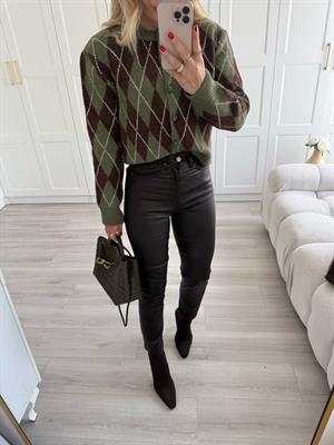 Acı Kahve Marka Model Mumlu Mom Fit Jean