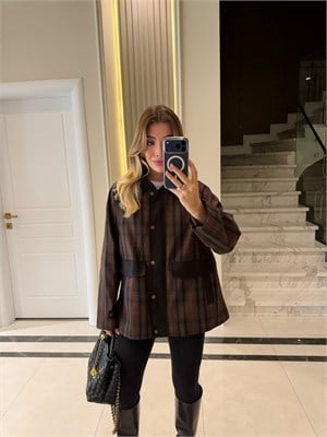 Acı Kahve Mia Safari Ceket - 8677