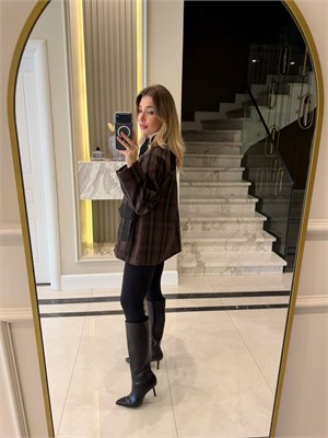 Acı Kahve Mia Safari Ceket - 8677
