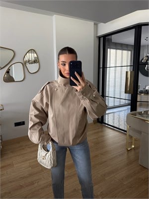 Bellacia Taş Su Geçimeyen Bomber Ceket