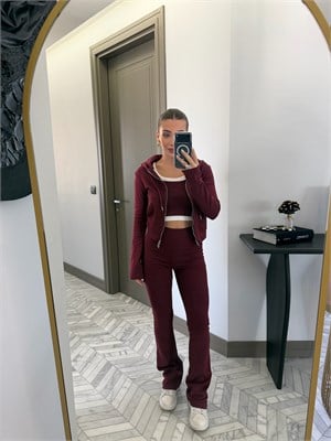 Bordo Comfort Üçlü Takım - ÖN SİPARİŞ ÜRÜNÜDÜR ÇIKIŞI 14.09.2026 TARİHİNDE OLACAKTIR