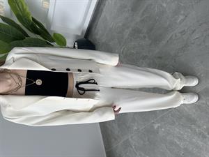 Ekru Premium Kalite Özel Seri Ceketli İkili Takım