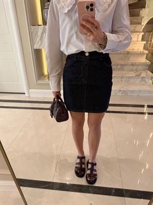 FW-Denim Kısa Etek 