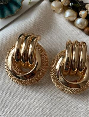 Gold Mirage Geçişli Küpe 