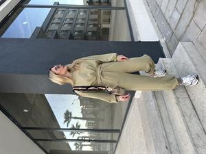 Haki Modal Kumaş İkili Sweat Takım