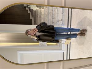 Haki Nubuk Fermuarlı Bomber Ceket 