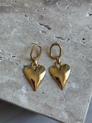 Hearly Gold Tılsım Küpe