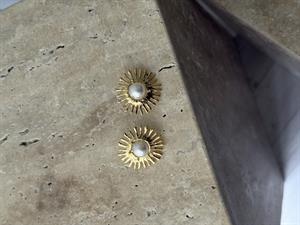 İncili Shine Çelik Küpe