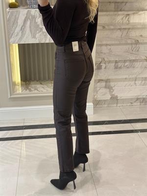 Kahve Marka Model Mumlu Mom Fit Jean